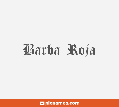 Barba Roja